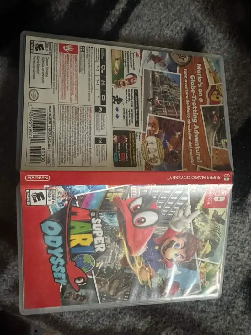Caja VACIA Super Mario Odyssey (Nintendo Switch) - 1