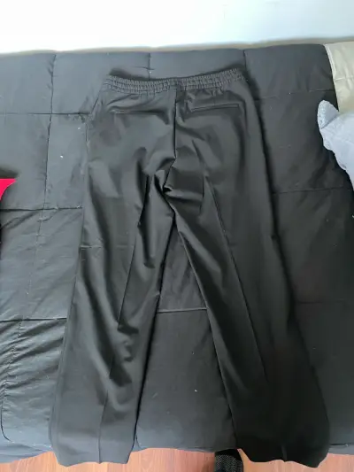 Pantalones negros casuales para hombre - miniatura 2