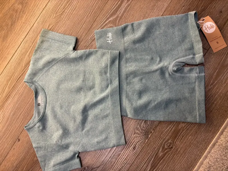 Conjunto deportivo gris Holo Fit para mujer - 3