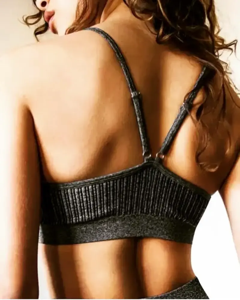 Conjunto deportivo gris Hold fit - 5