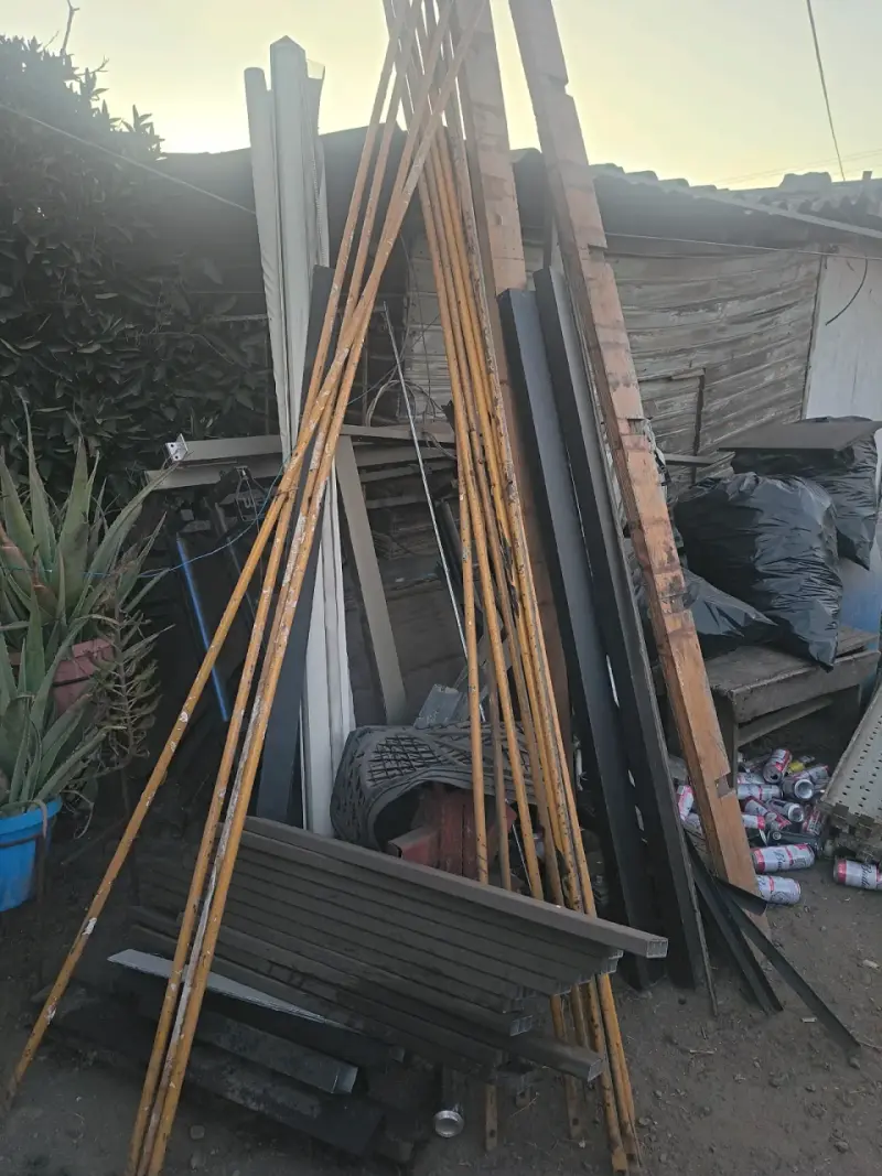3 cuerpos Andamios metálicos usados en buen estado - 4
