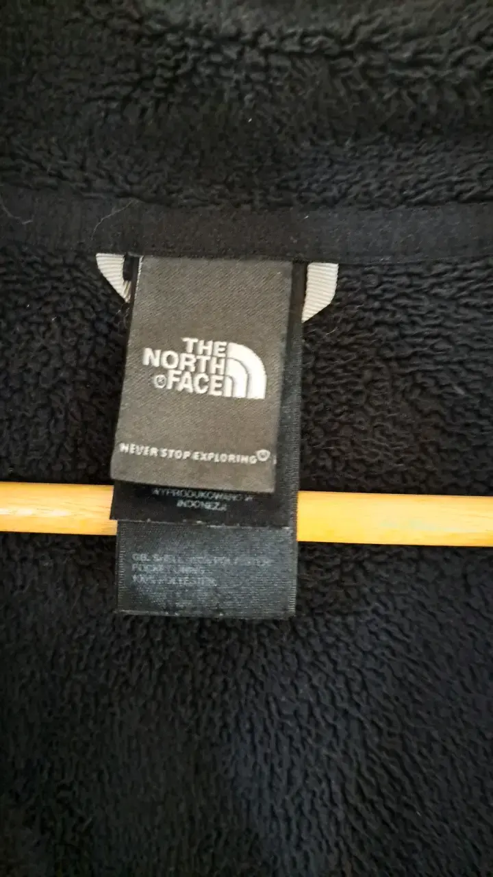 Chaqueta polar negra The North Face - 3