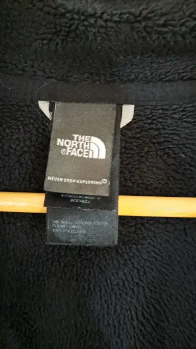 Chaqueta polar negra The North Face - miniatura 3