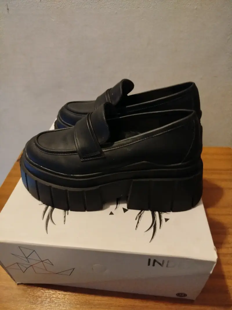 Zapatos negros Index dama - 2