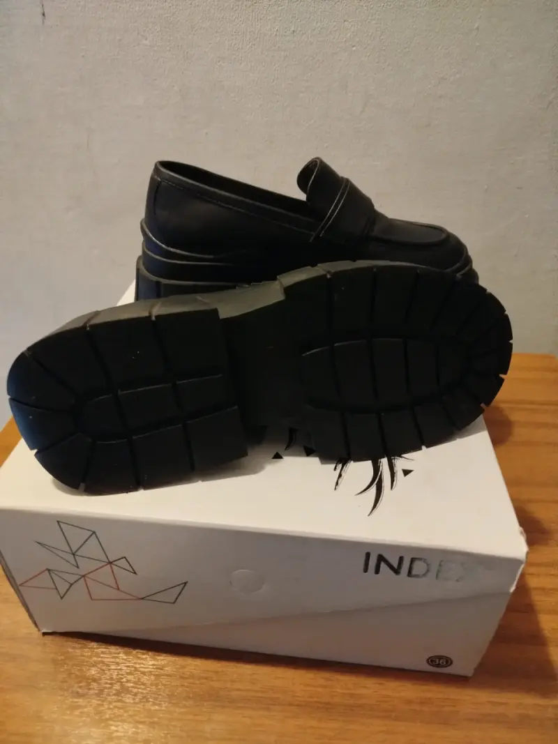 Zapatos negros Index dama - 4
