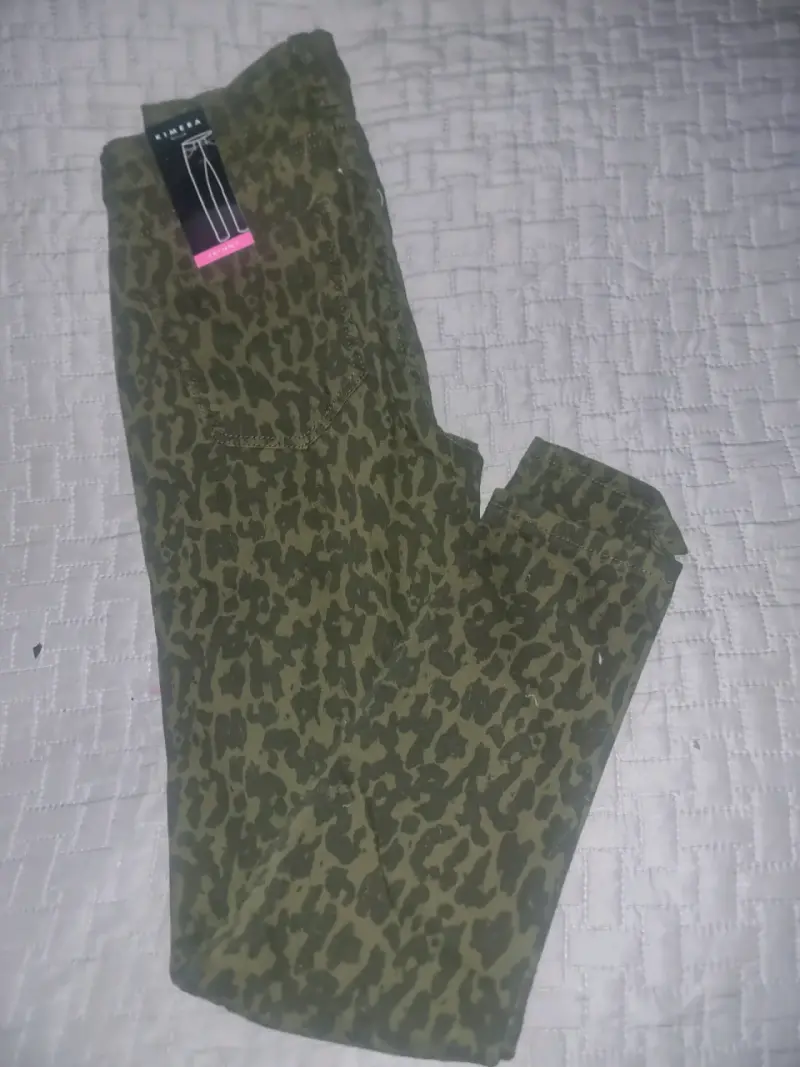 Pantalones camuflados verdes mujer Kimera - 1