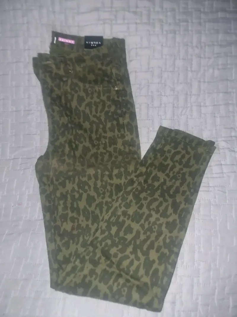 Pantalones camuflados verdes mujer Kimera - 2