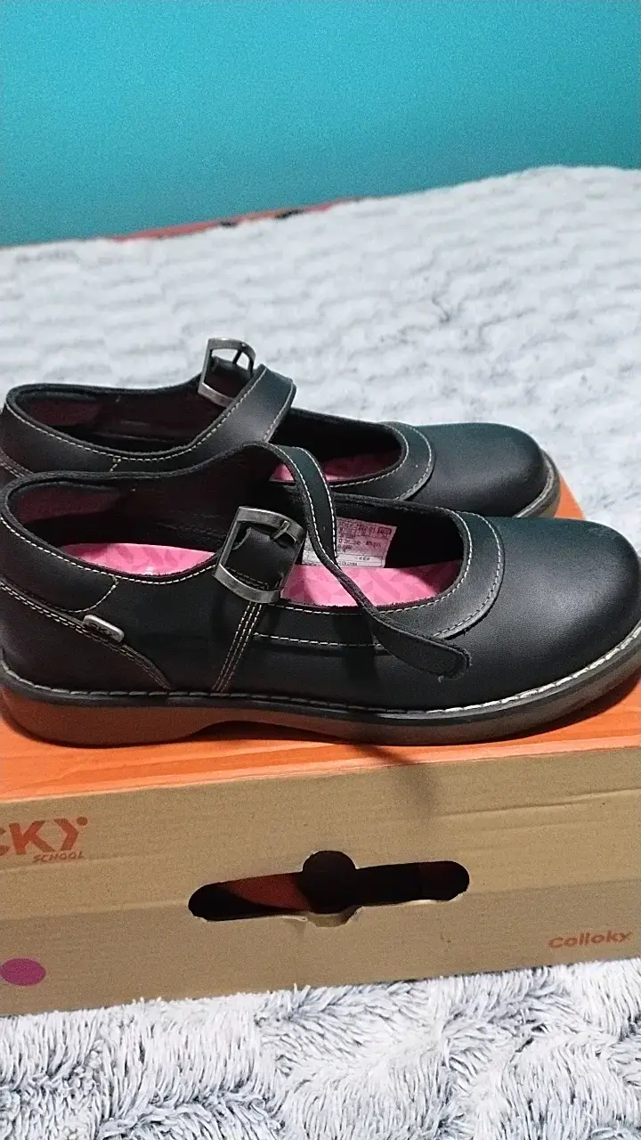 Zapatos escolares negros Colloky - 1