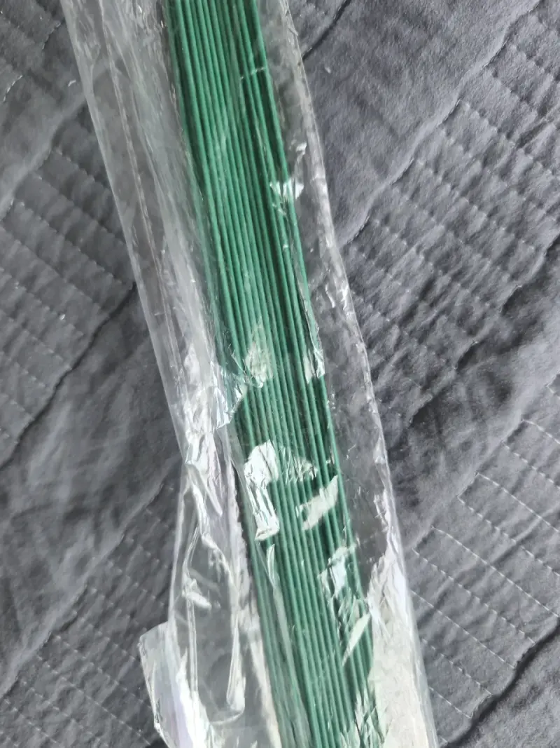 Varillas de alambre en paquete