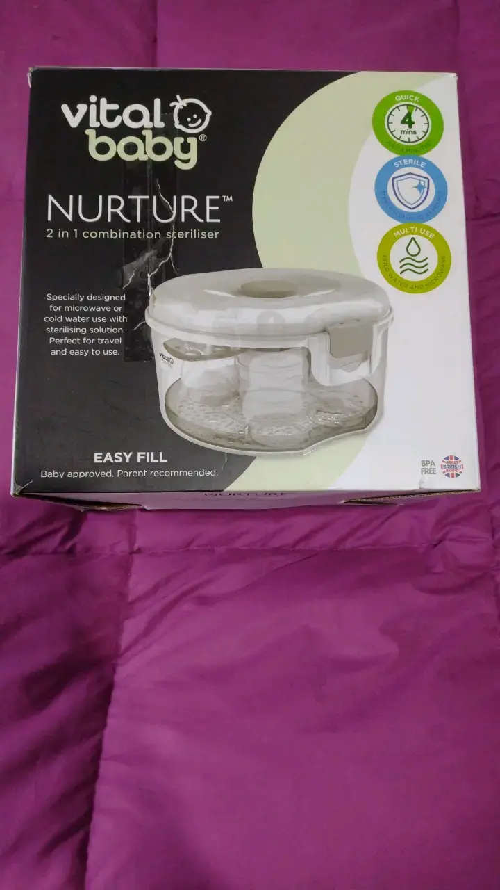 Esterilizador 2 en 1 Vital Baby Nurture