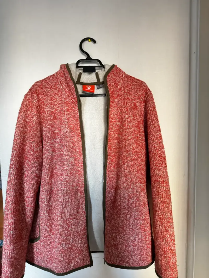 Chaqueta Merrell roja de lana para mujer - 1
