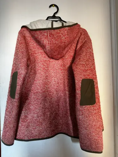 Chaqueta Merrell roja de lana para mujer - miniatura 3