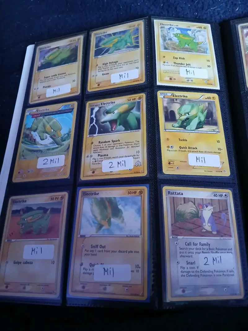 Colección de cartas Pokémon variadas - 4