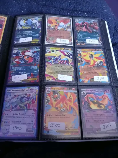 Colección de cartas Pokémon variadas - miniatura 5