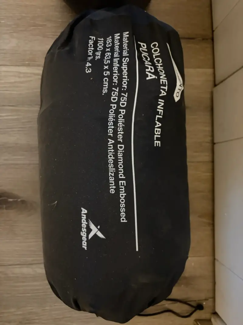 Colchoneta inflable Andesgear Pucará
