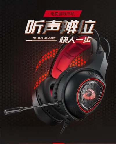 Audífonos gaming con micrófono ajustable Dareu - miniatura 1