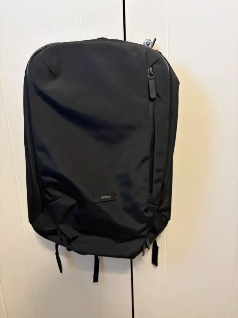 Mochila Bellroy negra de alta capacidad