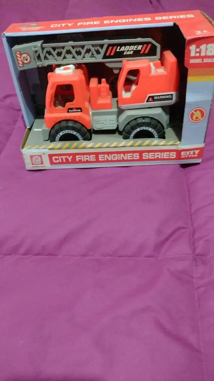 Camión de bomberos de juguete City Fire