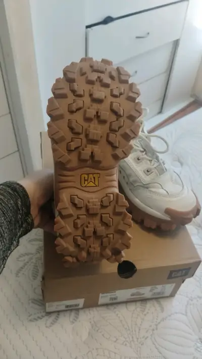 Zapatillas CAT Intruder blancas para mujer - miniatura 2