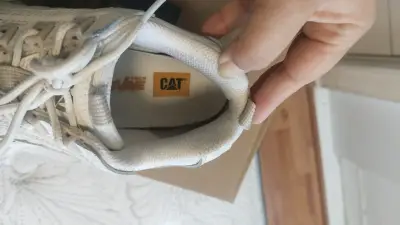 Zapatillas CAT Intruder blancas para mujer - miniatura 3