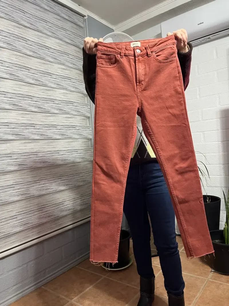 Jeans color terracota marca Only