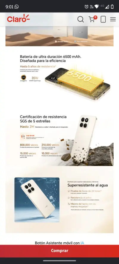 Smartphone  buen estado - miniatura 3