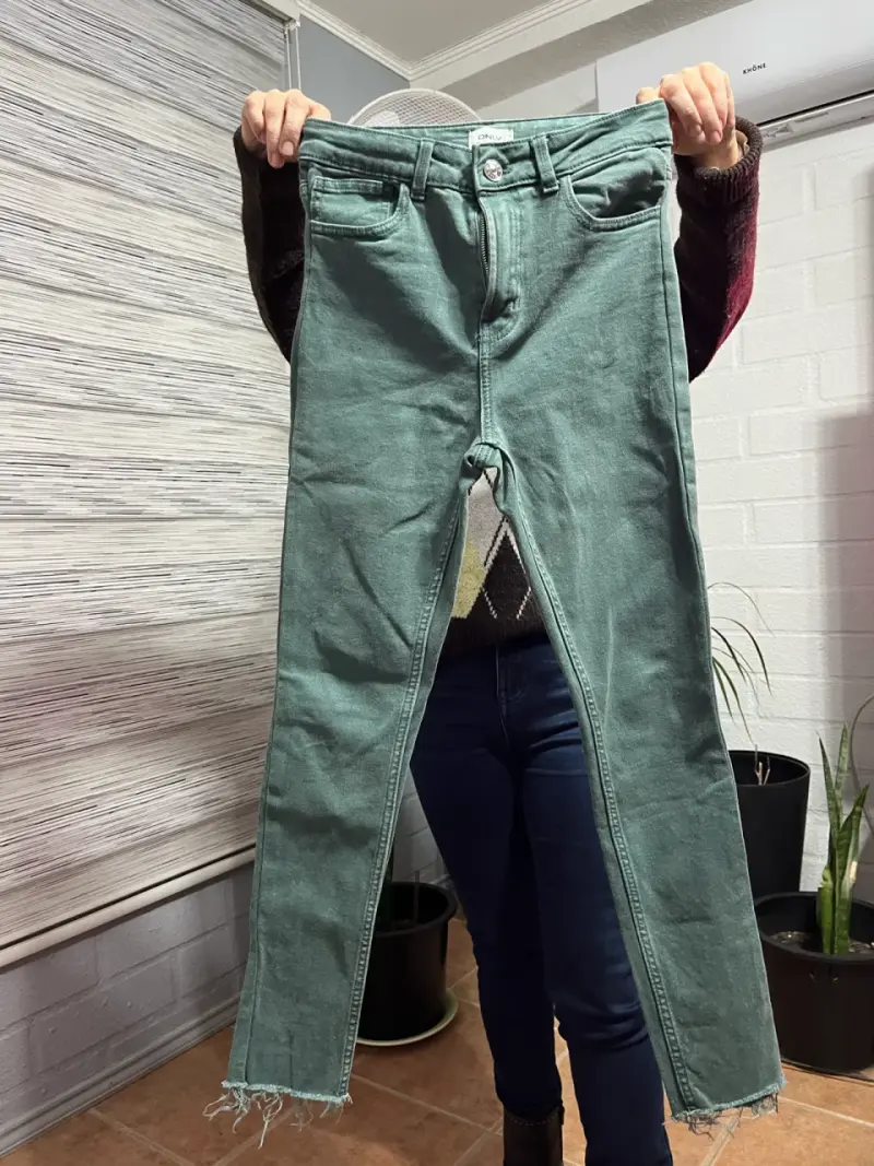 Jeans verdes ONLY