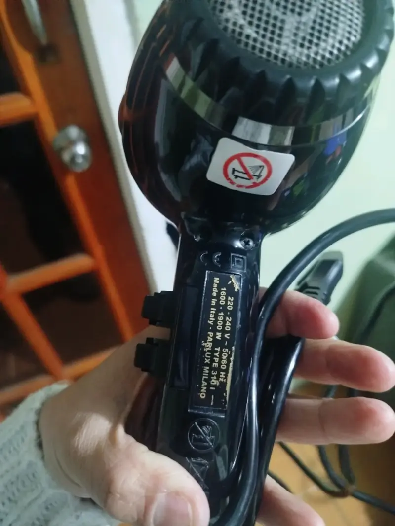 Secador de pelo Parlux 3200 Plus negro - 3