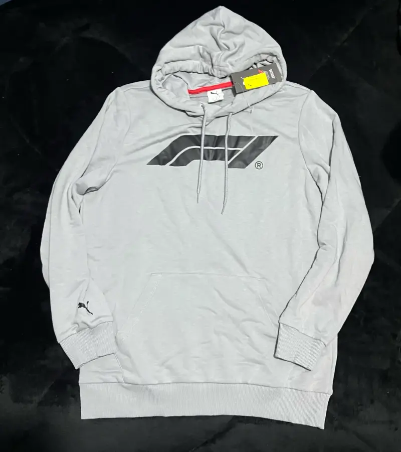 Polerón gris con capucha Puma F1 - 1