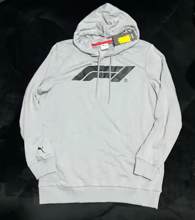 Polerón gris con capucha Puma F1 - miniatura 1
