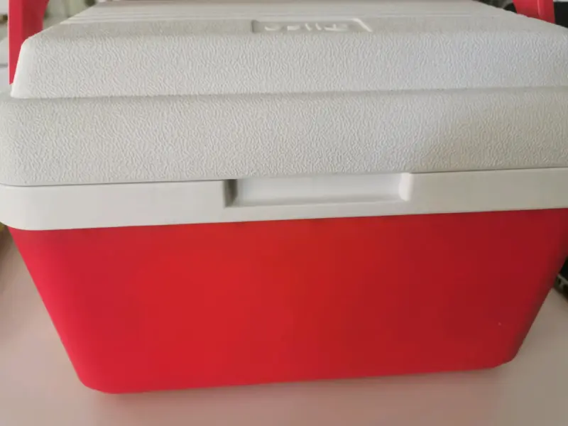 Cooler térmico Ésika 8 litros rojo - 2