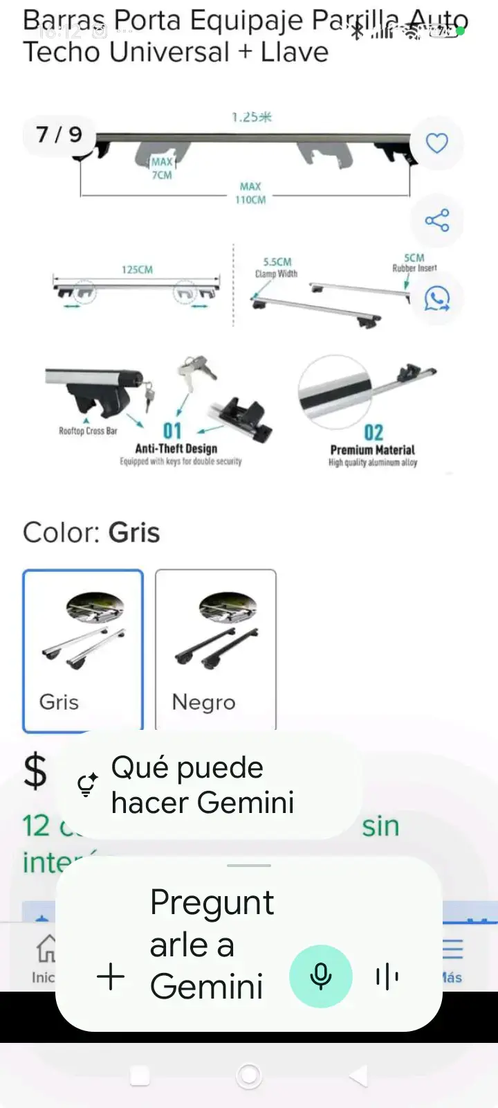 Cajuela auto - 2