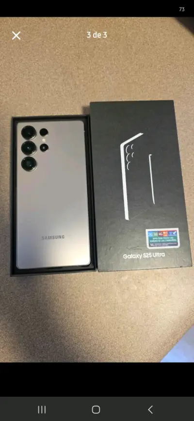 Samsung Galaxy S25 Ultra nuevo en caja - miniatura 1