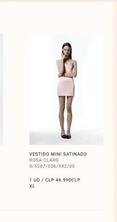 Vestido Zara - miniatura 1