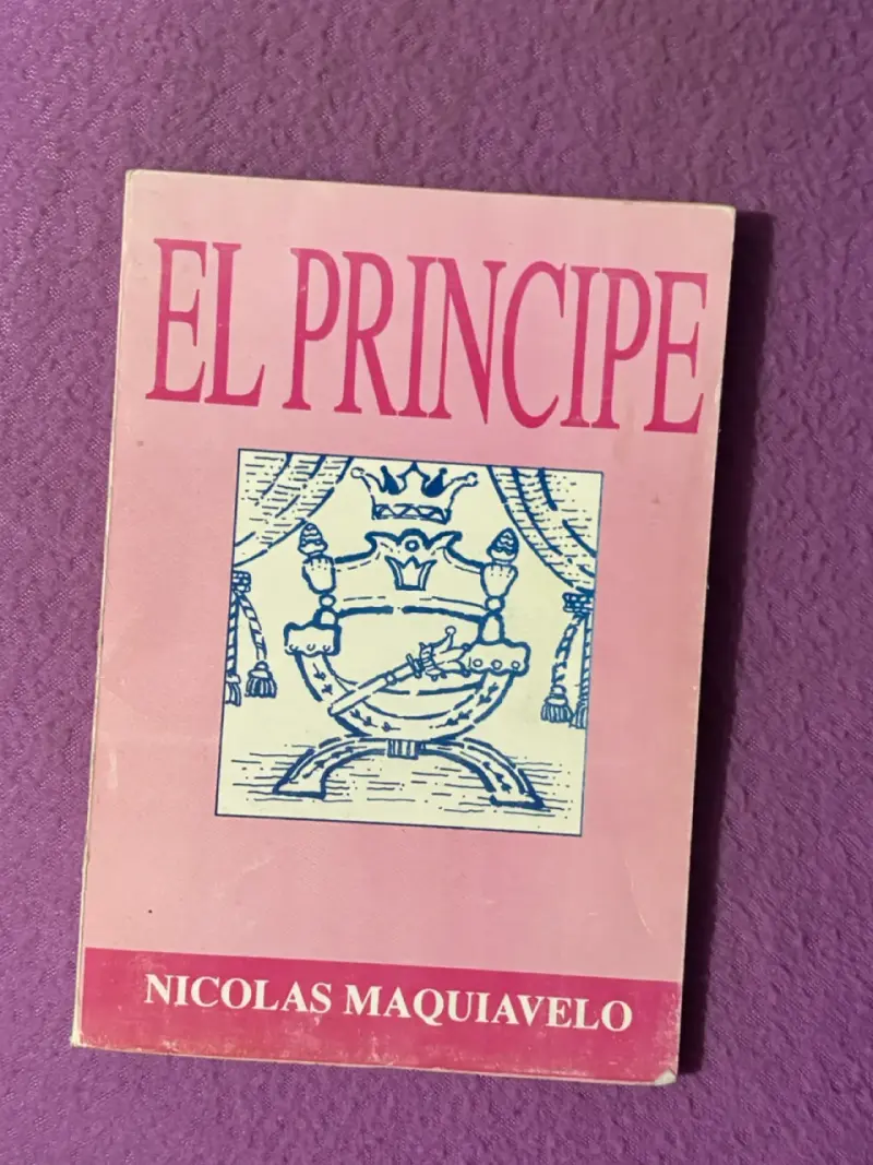 Libro 'El Príncipe' de Nicolás Maquiavelo - 1