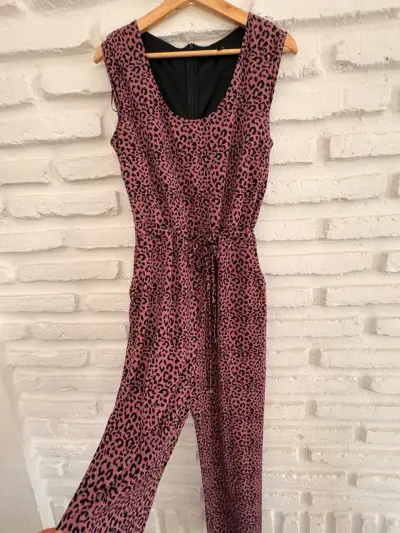 Enterito animal print rosa para mujer - miniatura 2