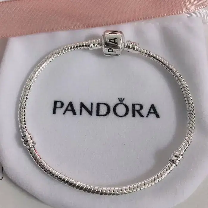 Pulsera Pandora de plata esterlina ley925 - 1