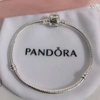 Pulsera Pandora de plata esterlina ley925 - miniatura 1