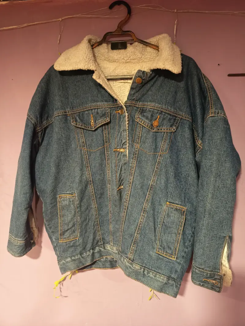 Chaqueta de mezclilla con forro interior