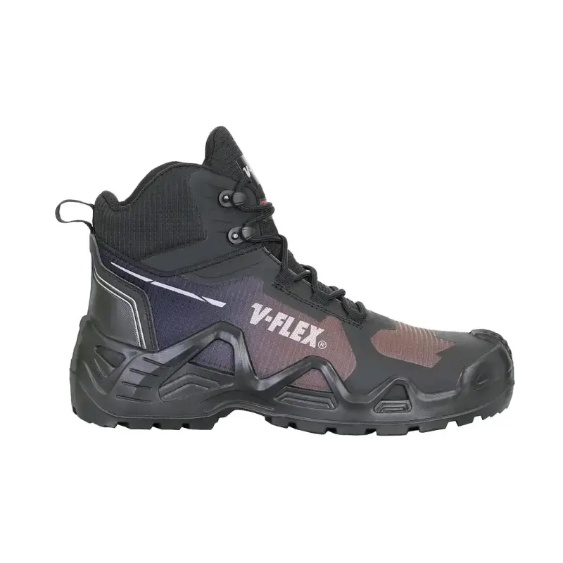 Botas de seguridad Trek negras resistentes - 2