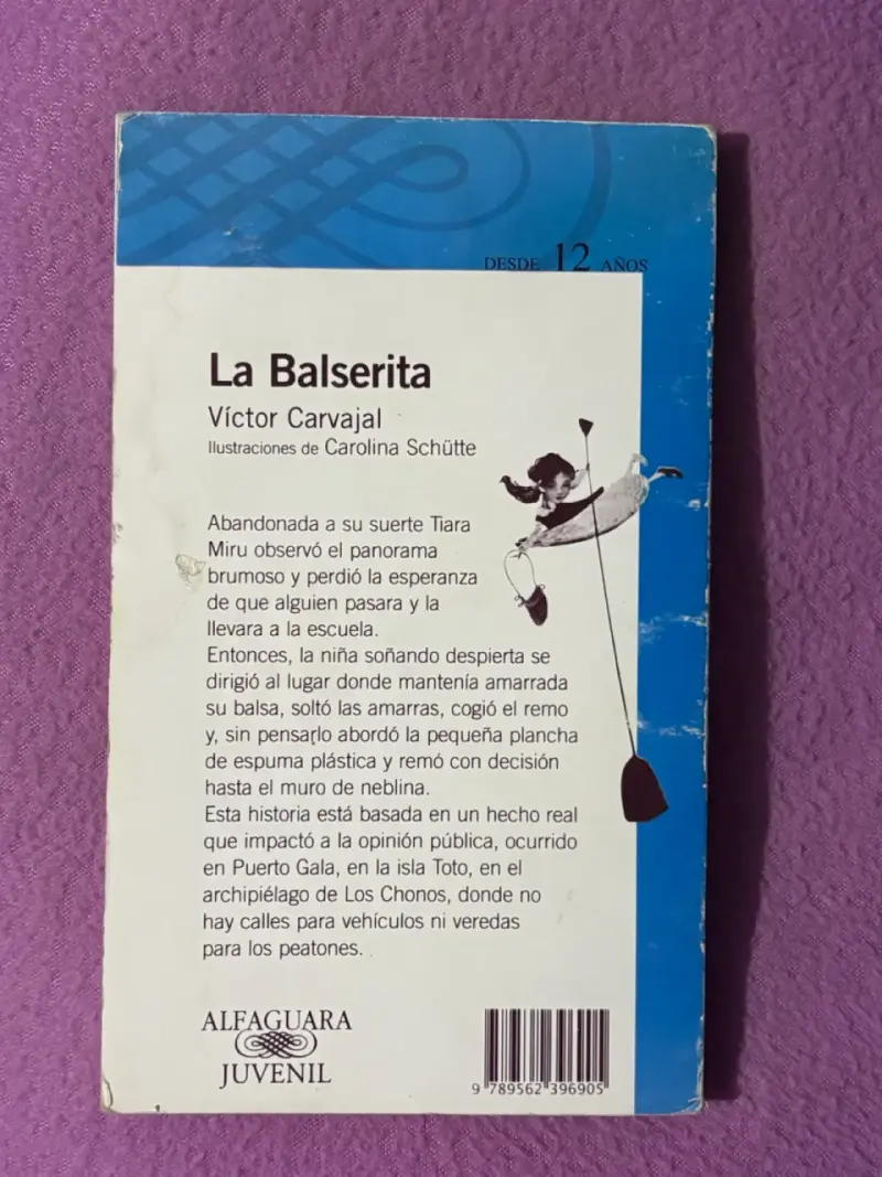 Libro 'La Balserita' de Víctor Carvajal - 2