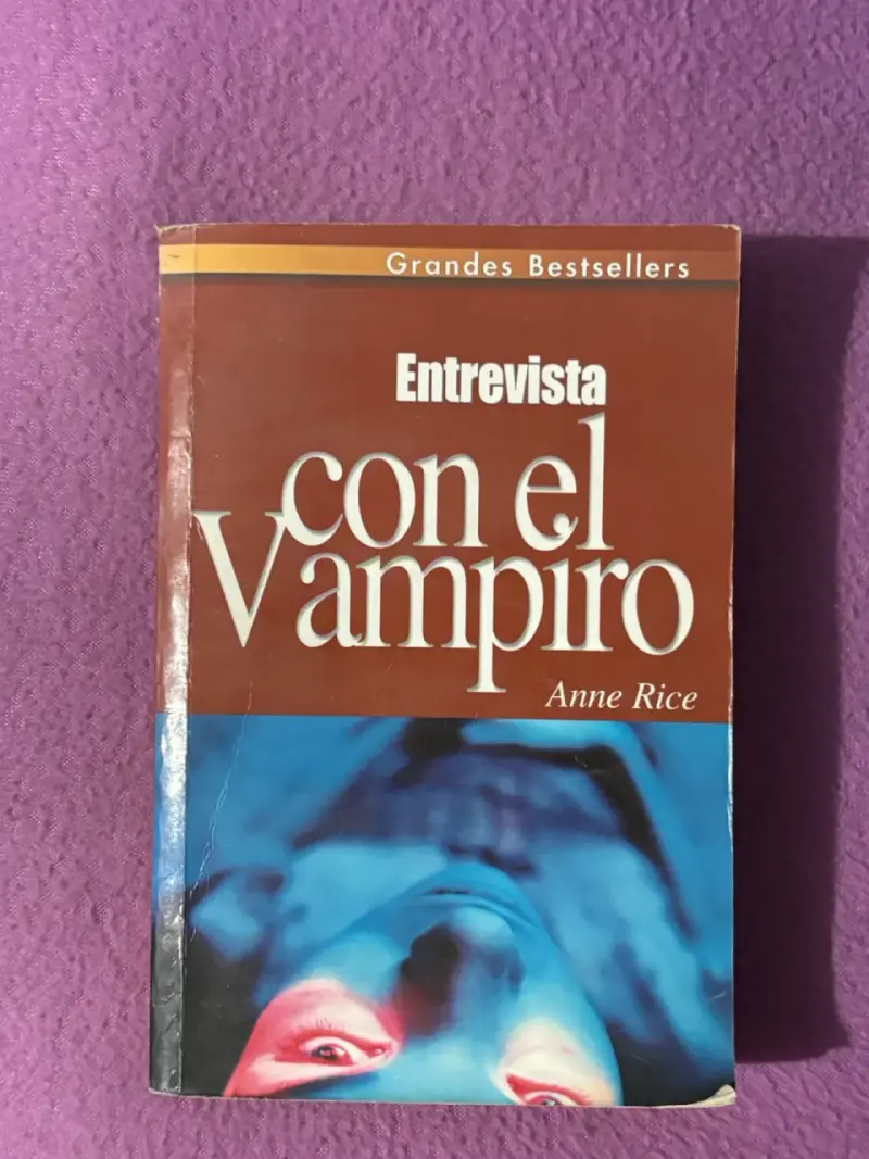 Libro 'Entrevista con el Vampiro' de Anne Rice - 1