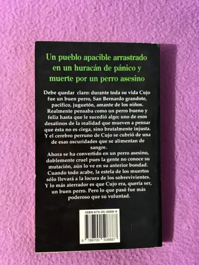 Libro 'Cujo' de Stephen King - Edición bolsillo - miniatura 2