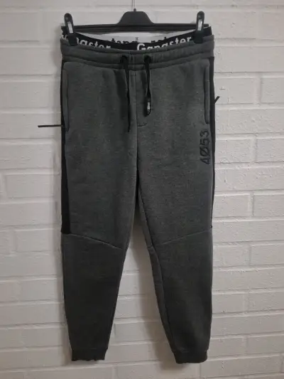 Pantalones deportivos grises Gangster - miniatura 1