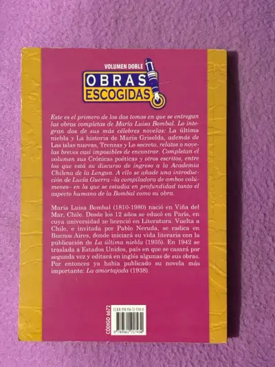 Obras Completas Tomo 1 de María Luisa Bombal - miniatura 2
