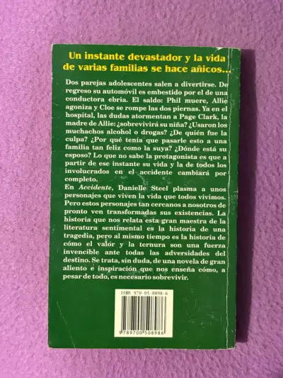 Libro 'Accidente' de Danielle Steel - Grijalbo - miniatura 2