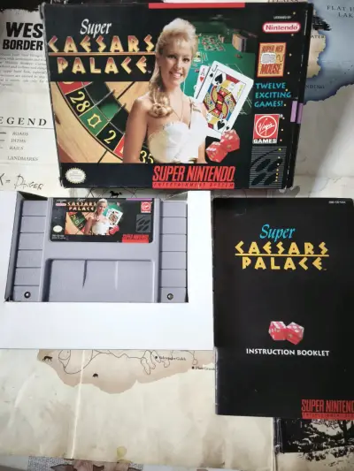 Juego Super Caesars Palace para Super Nintendo - miniatura 1