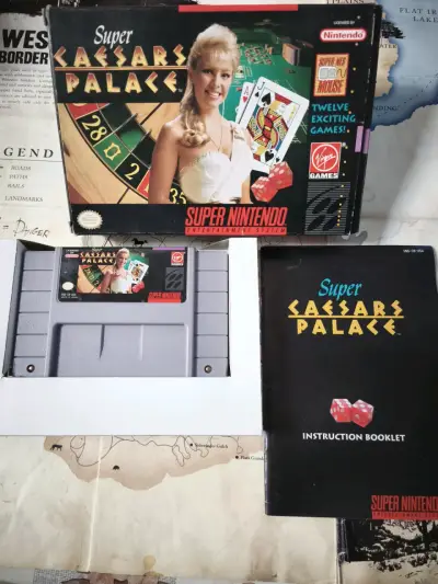 Juego Super Caesars Palace para Super Nintendo - miniatura 2
