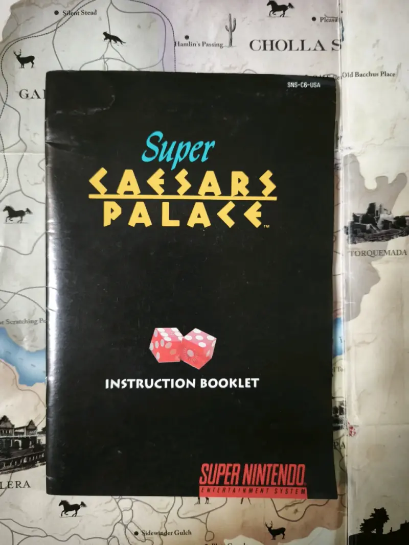 Juego Super Caesars Palace para Super Nintendo - 6