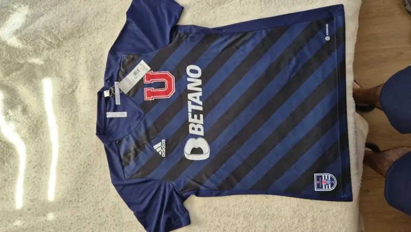 Camiseta Adidas U de Chile Betano azul - 2